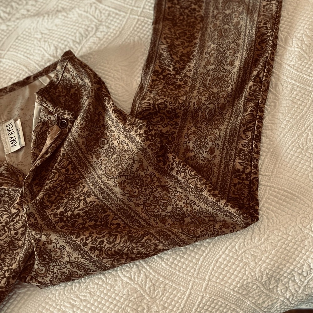 😊BOHEMIAN STYLE FOR YOUNG TEEN GIRL. VINTAGE AMY BYER PANTS. GIRLS SIZE 14 - Picture 10 of 16
